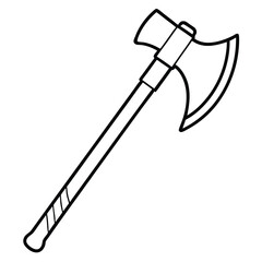 an axe