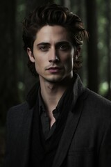 Fototapeta premium portrait of a handsome man