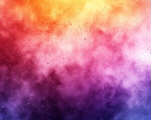 Fototapeta premium Abstract colorful nebula background with vibrant hues and cosmic dust.