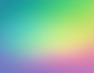 Fototapeta premium 緑多めの虹色グラデーション背景用