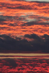 Sunset in the country