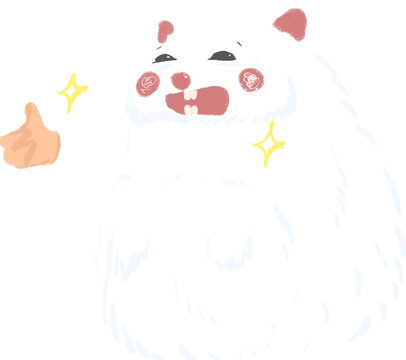 White Hamster