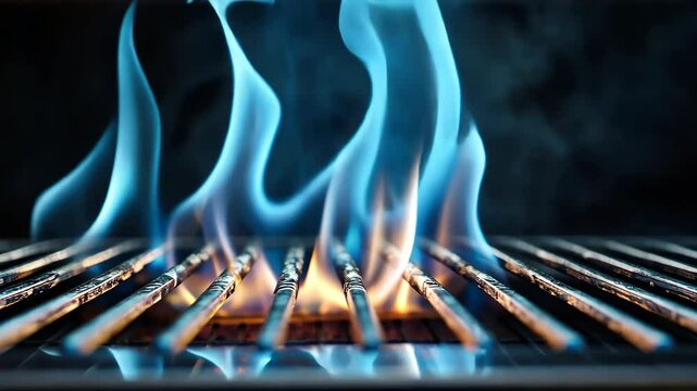 The Flames of the Grill