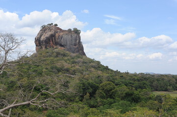 Sigiriya or Sinhagiri is an ancient rock fortress in Matale District near the town of Dambulla in the Central Province, Sri Lanka