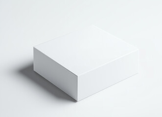 Fototapeta premium white box isolated on white
