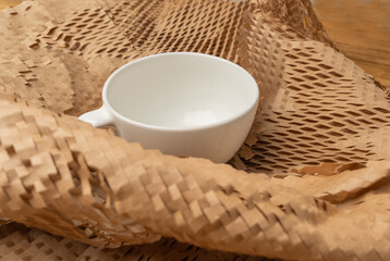 Paper Packing, Biodegradable Cardboard Packing Material, Ecology Recycle Soft Paper, Eco Wrapping