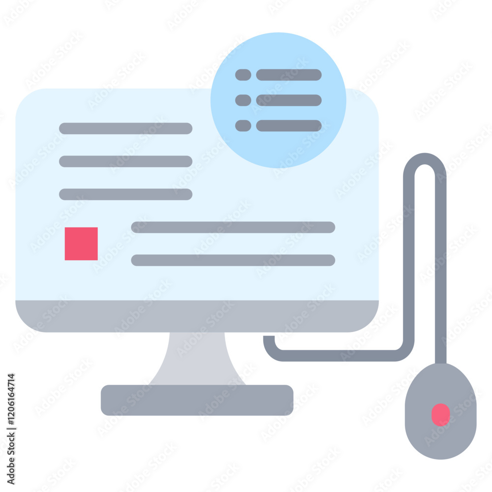 Poster monitoring icon