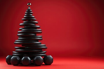 Obraz premium A stack of black rocks sitting on top of each other
