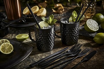 Ginger beer, vodka, and lime come together in a delightful Cold Moscow Mules cocktail