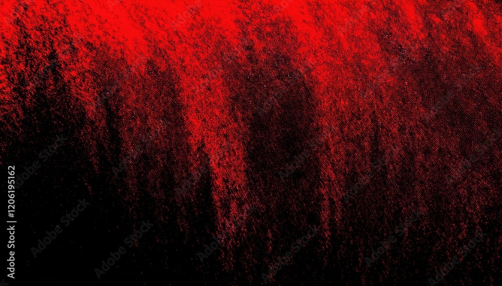 Poster gradient of vivid red texture fading into black, evoking a sense of drama and intensity, ideal for b