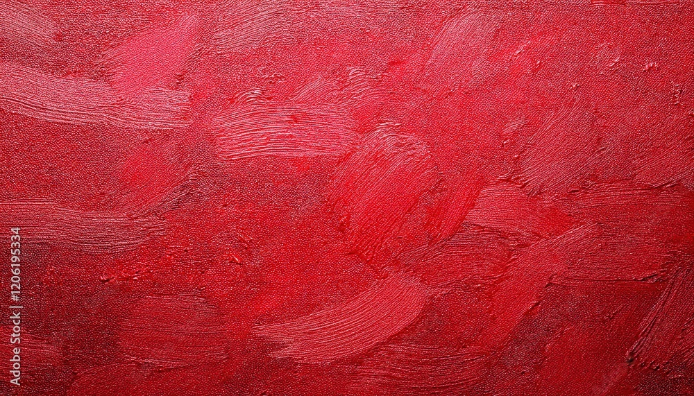 Aufkleber textured red abstract background with brushstroke patterns, ideal for design projects, branding, pro