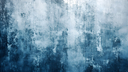 Fototapeta premium Deep blue grunge background with textured details.