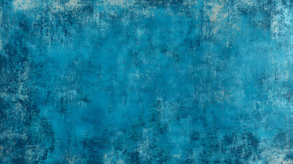 Rich blue textured backdrop with faded grunge details.