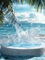 3D Heart Tree with Floating Hearts in Dreamy Valentine's Style