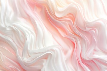 Blurred pink silk fabric. Vibrant color that reflects light in shimmering ripples of delightful sophistication with this hot pink silk. Neural network ai generated