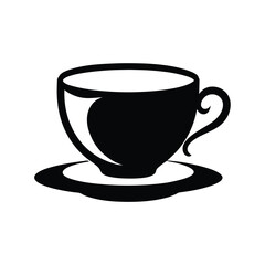 Cup Silhouette Vector Design