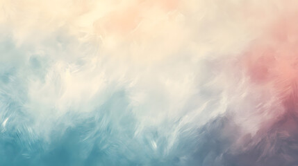 Soft golden and blue watercolor background.