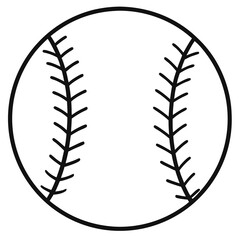 black and white baseball ball