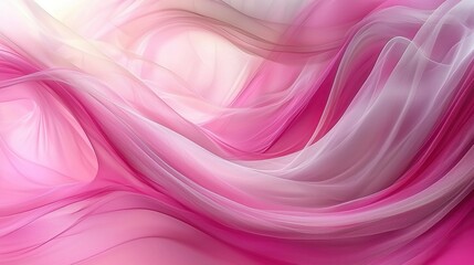 Obraz premium Pink, flowing fabric abstract background.