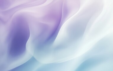 Obraz premium A serene abstract gradient background with soft lavender and pale blue.featuring gentle color shifts.focusing on calmness and elegance.ideal for wellness and beauty visuals
