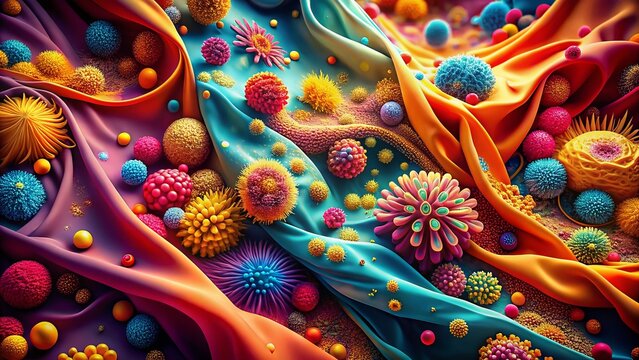 Microscopic Fashion: Citrobacter Bacteria in Elegant 4K High-Resolution Scientific Imagery