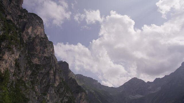 Clouds over Austrian Alps (Obernberg am Brenner in Gschnitz)