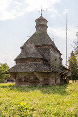 Wooden Church of the Exaltation of the Holy Cross, Drogobych Ukraine.
