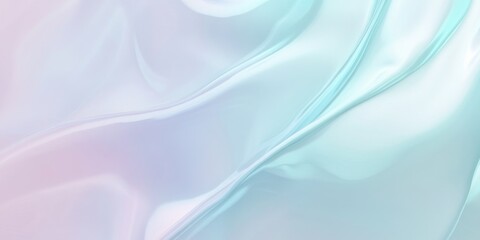 Naklejka premium A serene abstract gradient background with soft teal and lavender hues.featuring gentle color shifts.evoking tranquility and calm.ideal for wellness content