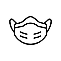 Mask. Minimalistic Home Renovation Icons