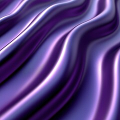Fototapeta premium Purple silk waves, digital fabric, abstract background, design texture.