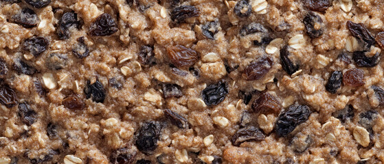 Oatmeal raisin cookies showcasing chewy texture and wholesome sweetness for snack lovers