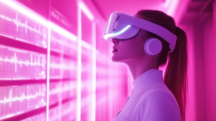 Virtual Reality Experience in a Futuristic Medical Setting