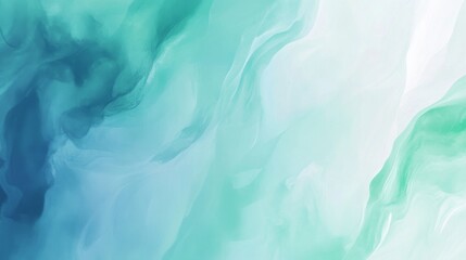 A serene abstract gradient background.featuring cool blues and greens with smooth transitions.promoting a calm and peaceful ambiance.ideal for meditation apps and content