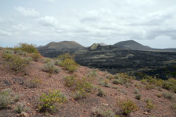 Landschaft bei Mancha Blanca auf Lanzarote