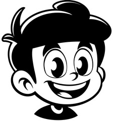 cute cartoon boy