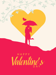 valentines day poster, invitation card, romantic character, love, romance, 14february