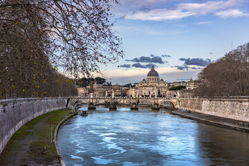 Winter morning in Rome
