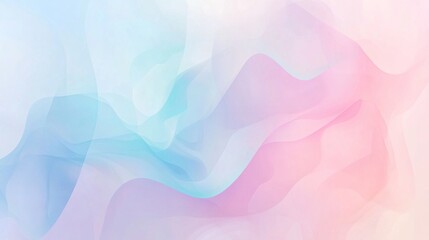A serene abstract gradient background.featuring soft pastel colors blending harmoniously.evoking a sense of calm and tranquility.ideal for wellness and mindfulness content