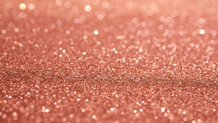 Peach color shiny glitter background