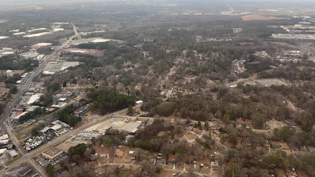 Aerial View of Atlanta, Georgia 