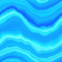 Modern summer striped blur wash seamless pattern background for trendy beach wear and coastal living designs. Repeatable alcohol ink bleed effect in blue white indigo colors