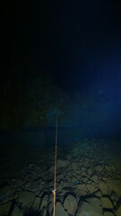 Mine diving in Wales