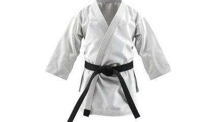 
Karate gi on transparent background