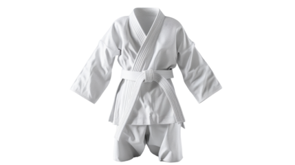 
Karate gi on transparent background