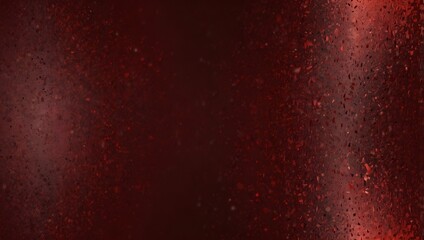 A close-up of a textured, red, splattered background.
