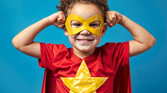 The Brave Young Superhero