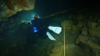 Scuba diving