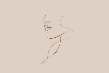 one line drawing of a woman, silhouette of a woman one line draw