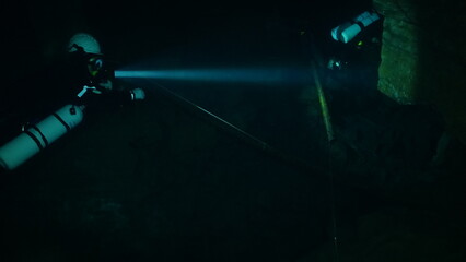 Scuba diving