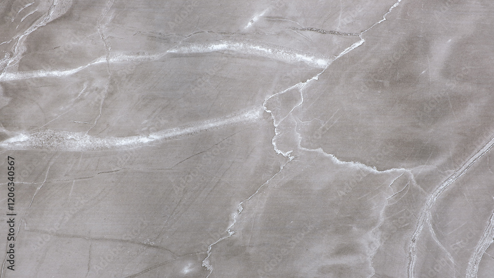 Poster a grey stone with white lines on it. the stone is rough and has a lot of texture